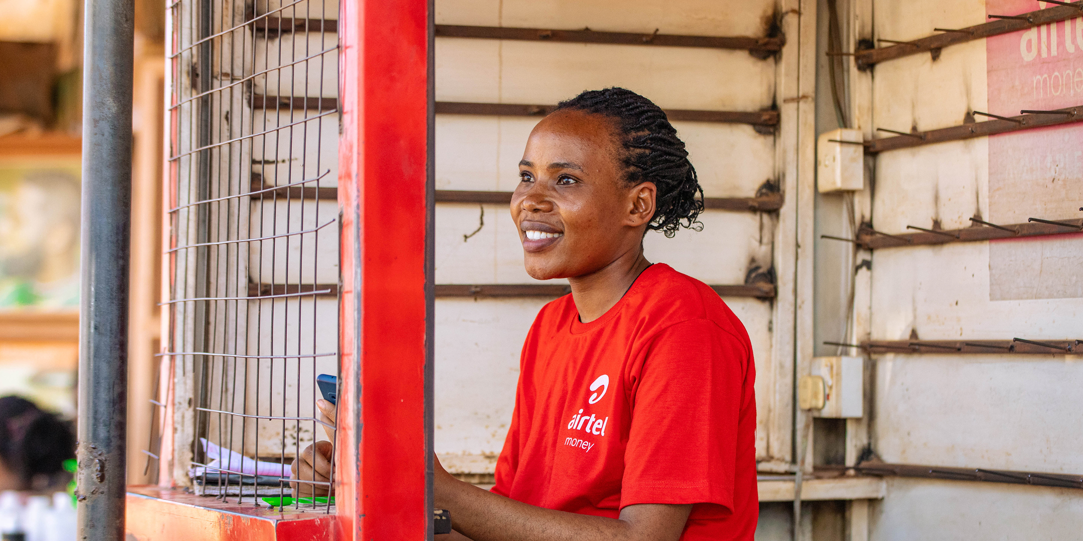 Image of Moreen Ampeire, Airtel Money agent, Gayaza, Uganda