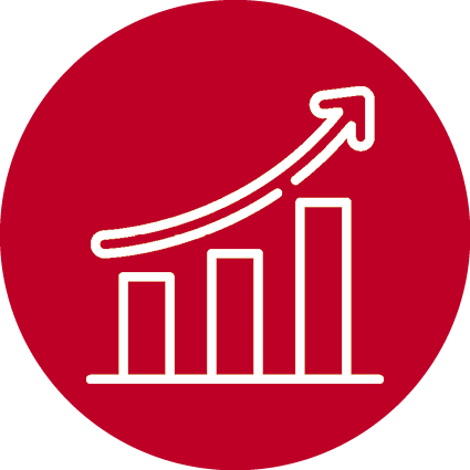 Icon for sustainability strategy pillar 'Our business'