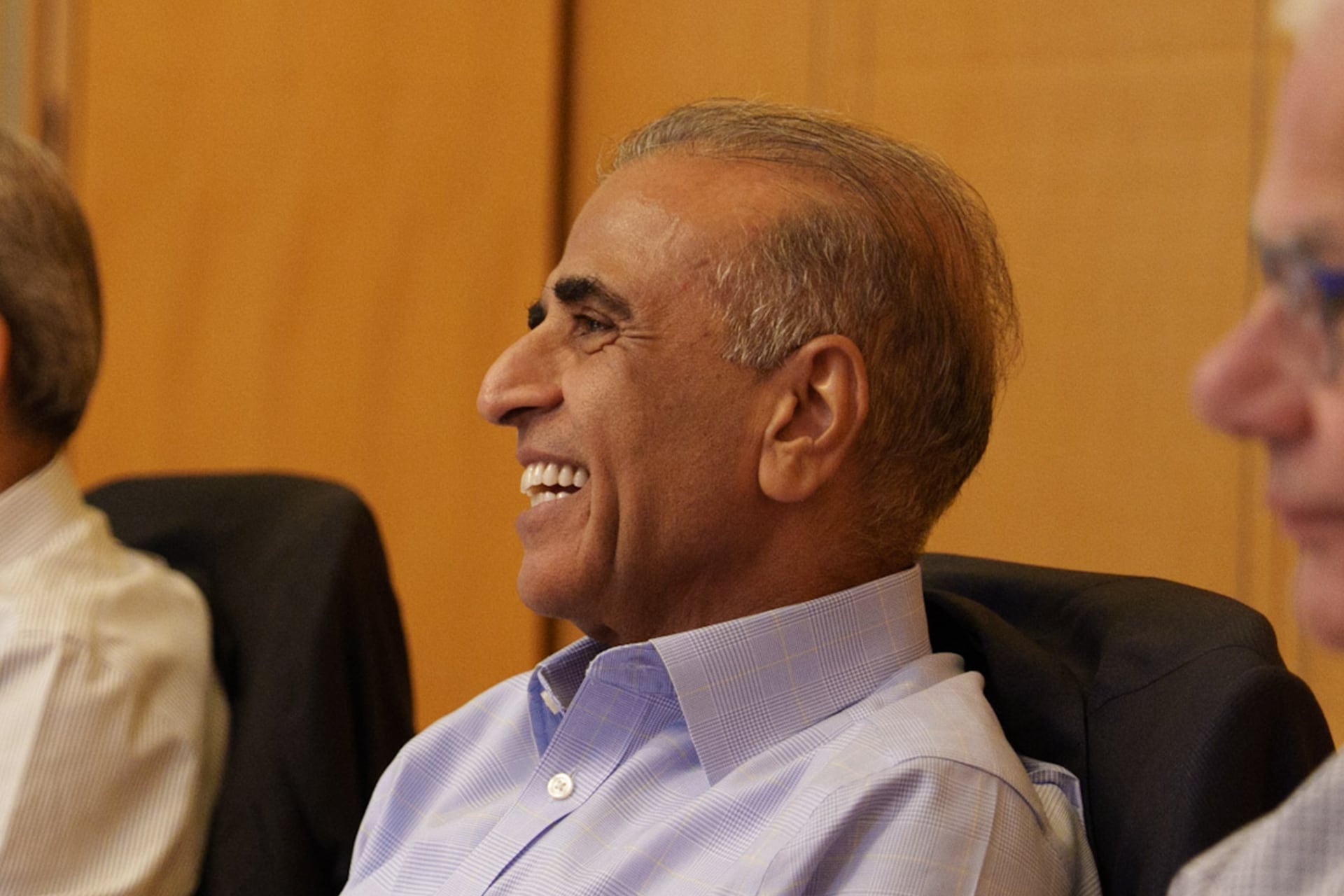 Profile shot of Sunil Bharti Mittal