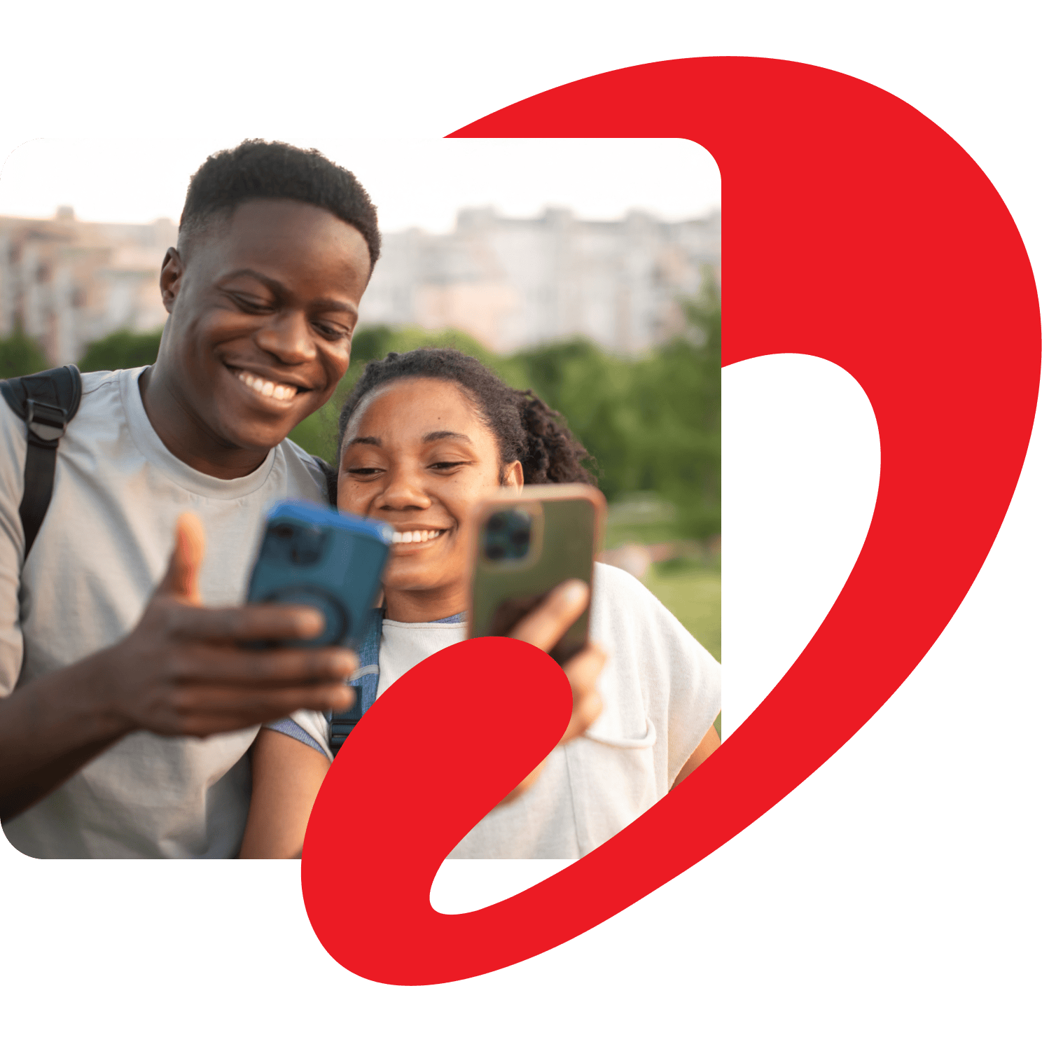 Abstract Airtel logo